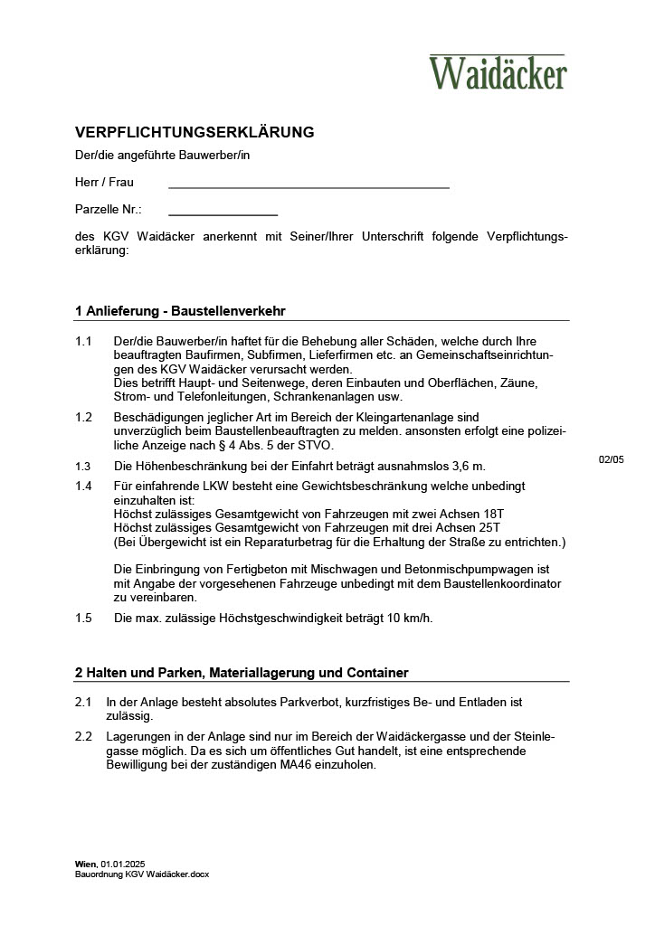 Bauordnung